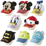 日本代购直邮 Nissen Disney 宝宝儿童婴幼迪士尼鸭舌帽帽子8款入