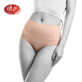 浪莎秋季锦纶常规一片式束腰收腹提臀高腰内裤女美体塑身裤OK5252