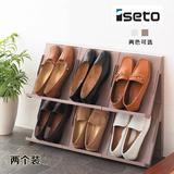 日本进口 时尚创意立式鞋架 叠加式鞋柜 多层收纳鞋架 鞋子整理架