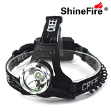 ShineFire CREE LED T6 L2头灯强光充电10W 户外夜钓鱼矿灯
