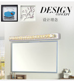 简约现代时尚LED水晶镜前灯 卫生间浴室卧室化妆镜前灯个性创意灯