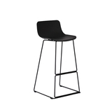 特价黑白LOFT时尚简约宜家用开放式厨房不锈钢休闲酒吧椅吧台椅子