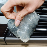 汽车出风口死角电脑键盘清洁软胶清洁泥居家万能魔力去尘胶除尘贴
