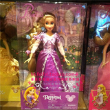 香港迪士尼代购正版长发公主 娃娃玩具人偶摆设摆件 送支架 礼物