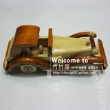 木质玩具汽车 木制轿车 老爷车模型 木质车模 小桌摆 小装饰品