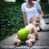 婴儿宝宝布尿裤纯棉透气可洗尿布兜尿布裤防水防漏可调大小尿布兜