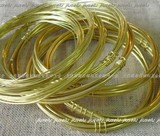 DIY专用纯铜丝线黄金色铜丝手工缠绕配件专用铜丝铜线0.5mm~2.5mm