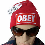 冬季OBEY毛线针织弹力帽 男女嘻哈帽 hiphop街舞帽套头保暖帽特价
