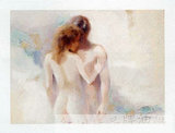 情侣人体艺术裸女 手绘油画 欧式工艺画 宾馆酒店房间装饰画 包邮