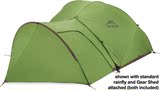 正品MSR Hubba Hubba Tent with Gear Shed Packag 3季帐篷含门厅