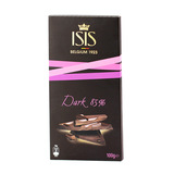 比利时进口 ISIS爱思85%可可含量 黑巧克力100g口感细腻