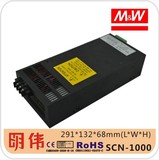 CE明伟LED工业级开关电源SCN-1000-24V42A/1000W/12V80A/48V20A