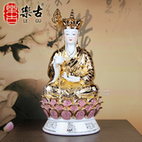 樂古陶瓷 10~18寸德化瓷金身地藏王菩萨佛像摆件陶瓷家居雕塑摆设