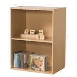 40x29x54cm简约木制二层落地组合式儿童玩具储物置物收纳书柜
