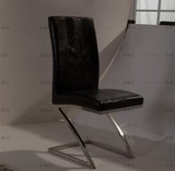 时尚简约宜家现代休闲电脑椅家用不锈钢餐椅办公椅子书房凳子