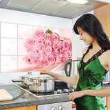 厨房墙壁贴画橱柜装饰瓷砖贴画时尚韩国创意耐高温防水防油贴纸