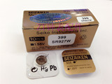 日本SEIZAIKEN 精工399 SR927W  纽扣电池 1.55v 卡西欧手表可用