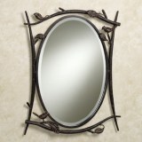 欧式铁艺化妆镜镜子浴室镜试衣镜全身穿衣镜框装饰镜梳妆镜