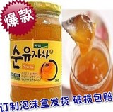 韩国柚子茶 韩国KJ蜂蜜柚子茶560g 韩国蜂蜜柚子茶 碎了包赔！