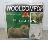 澳洲代购 羊毛床垫 冬夏两用 包邮 100%澳洲纯羊毛制造 五年质保