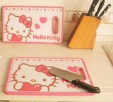 Hello Kitty KT熟食菜板切水果的板加厚砧板厨房占板菜刀板家用