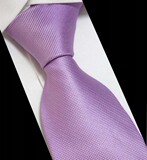 G2000真丝领带 商务紫色斜纹 韩版窄结婚新郎婚礼男士商务职业装