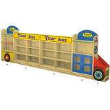 海基伦正品 组合玩具柜，巴士造型玩具架 整理柜 收拾柜