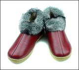 真皮保暖鞋 拖鞋 男女冬季 居家牛筋底 包跟保暖棉鞋 包跟 保暖鞋