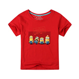 木家屋童装2016夏装新款韩版男童T恤儿童短袖t恤 小黄人兄弟