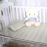 小榕树壮壮婴儿床凉席夏季亚草席子幼儿园宝宝儿童小床凉席空调席