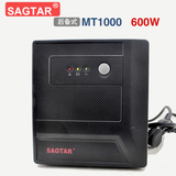 美国SAGTAR后备式家用UPS不间断电源MT1000 600W稳压30分钟延
