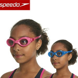 speedo正品 男 女儿童游泳镜 防水防雾 舒适不勒眼 适合初学儿童