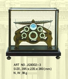 滚珠球钟表 座钟全铜机械钟表 仿古典 星辰日月创意设计 客厅