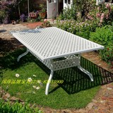 PC-T038(3米长桌)铸铝户外家具花园别墅酒店阳台桌椅套装 包邮！