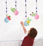 彩色气球卧室客厅儿童房吊顶装饰墙贴纸 节日幼儿园教室布置贴画