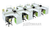南京办公家具职员工作位八人办公桌椅员工桌办公电脑桌屏风卡位