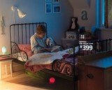 IKEA宜家家居代购婴儿卧室床米隆加长儿童铁艺床框架床垫床板