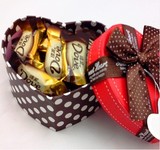 包邮 德芙心形巧克力礼盒21颗 爱心礼盒生日礼物 情人节礼盒