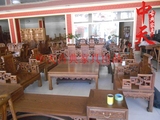 红木家具鸡翅木沙发中式仿古客厅原木实木沙发组合明清古典特价