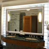 天鸿 欧式 防水卫浴镜子 浴室镜 卫生间镜 挂壁镜 w3008