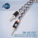 德国蟒蛇JIB SB-001/SC BFA插管式发烧纯银喇叭线 高保真音箱线
