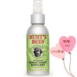 美国代购Burt's Bees小蜜蜂防蚊液喷雾驱蚊不含避蚊胺DEET全家用