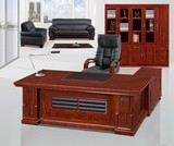 办公家具 现代时尚实木贴皮油漆办公桌老板桌大班台 厂家直销特价