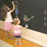 包邮！儿童涂鸦黑板贴纸 防水环保可擦写办公教学送礼绿板墙贴纸