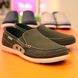 卡洛驰专柜正品代购Crocs2014新款风尚沃尔卢帆布休闲男鞋#14392