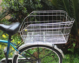 优质不锈钢 自行车后车篮 折叠车车篮 后车筐 货架车篮 可放包