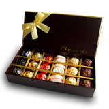 赠送冰袋diy6味混装巧克力礼盒 费列罗+瑞士莲 情人 朋友生日礼品