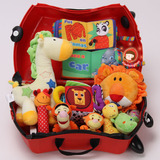 独家旅行玩具箱新生婴儿礼盒宝宝礼品床挂风铃玩具礼包用品大礼包