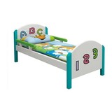 ABC宝宝实木床 儿童单人床拆装式床 幼儿园专用幼儿床 婴儿木质床