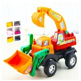 新款儿童玩具工程车大号挖挖机模型小学生宝宝孩子创意小礼物批发
